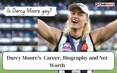 is darcy moore gay|Darcy Moore .